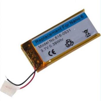 Apple baterie pro iPod Nano 6 .Generace 3.7 V 0.39 Whr 616-531