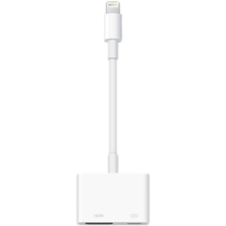 Apple digitální AV adaptér Lightning – Digital AV Adapter (HDMI+Lightning) 0.2m MD826ZM/A