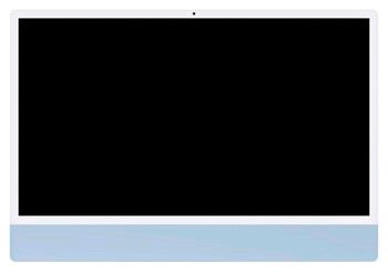 Apple iMac 24" M3 4 ports A2873 LCD display assembly modrý 661-35877