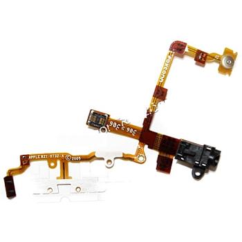 Apple iPhone 3GS Headphone Jack černý sluchátkový konektor servisní díl - APL-IP3GSSP-1209