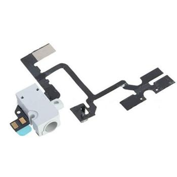 Apple iPhone 4G Headphone jack a hold switch - sluchátkový obvod bílý 821-1033-A