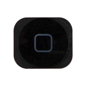 Apple iPhone 5G Home Button Plastic - plastová krytka HOME tlačítko pro iPhone 5G černé