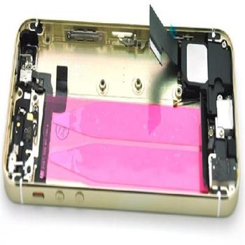 Apple iPhone 5S Back cover assembly gold - zadní kryt a kovový rám pro iPhone 5S zlatý osazený OEM