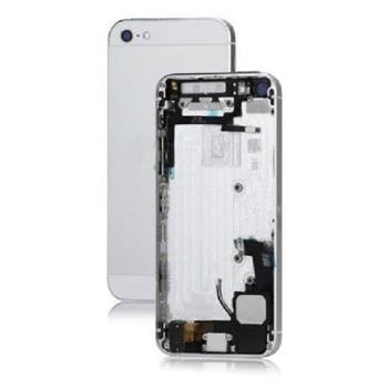 Apple iPhone 5S Back cover assembly silver - zadní kryt a kovový rám pro iPhone 5S stříbrný osazený