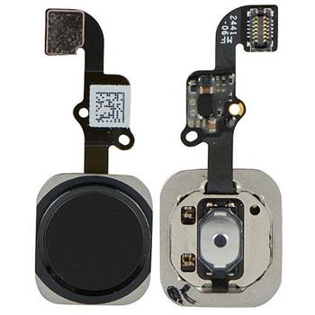 Apple iPhone 6 Home Buton flex full assembly space grey - obvod tlačítka Home osazený pro iPhone 6 space grey