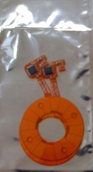 Apple iPod 6G/7G Classic clickwheel /w electronics elektonika klikacího kolečka
