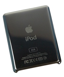 Apple iPod Nano 3 Gen zadní kovový díl