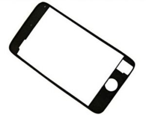 Apple iPod Touch 2/3 generace Midframe plastic bezel plastový rámeček pod touch servisní díl