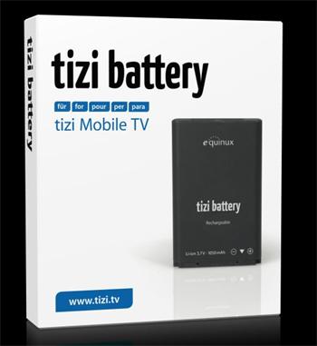 EQUINUX Tizi Battery - náhradní baterie pro Tizi a Elgato Tivizen 1050mAh