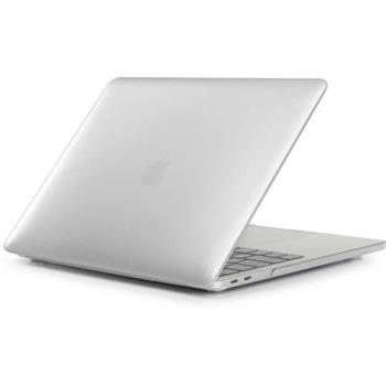 eStuff Hardshell - pevný plastový obal pro Apple MacBook Pro 15" 2016-2018 model A1707 A1990 stříbrná metalická