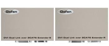 Gefen DVI Dual Link extender přes 2x CAT-6 kabely EXT-DVI-2CAT6DL