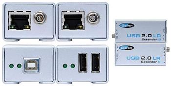 Gefen USB 2.0 Extender LR prodloužení USB 2.0 po CAT-5 až na 100m USB2.0 Long Range EXT-USB2.0-LR