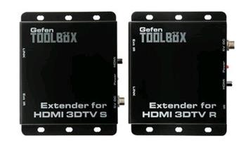 GefenToolBox HDMI / 3DTV extender po CAT-6 až 100m - GTB-HDMI-3DTV-BLK