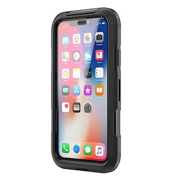 Griffin Survivor Extreme iPhone Xs Max - extrémně odolný obal pro Apple iPhone Xs Max černý/průhledná záda