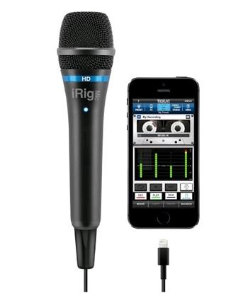 IKM iRig MIC HD externí mikrofon pro Apple iPad , iPhone a iPod