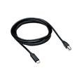Kabel USB typ USB-C na konektor USB 2.0 B ( disk, tiskárna) , černý, 2 metry
