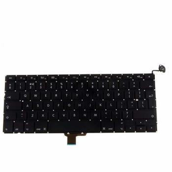 Klávesnice pro Apple MacBook Pro 13" unibody A1278 , UK rozložení kláves , zahnutý enter , bez fólie podsvícení, nová