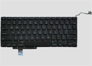 Klávesnice pro Apple MacBook Pro 17" unibody, US rozložení kláves, rovný enter
