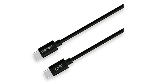 LMP nabíjecí a datový kabel USB-C na USB-C kabel 100W 2m , černý