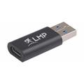 LMP redukce  USB-A  "M"  samec  na USB-C "F"  samice , přímá  18985