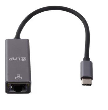 LMP USB-C / Thunderbolt 3 na Gigabit Ethernet RJ-45 UTP síťový adaptér pro Apple MacBook Retina s USB-C vesmírně šedý