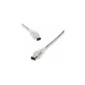 Mac Power  FireWire kabel 6-6  10m , transparentní - MP-FW66-10M-TR