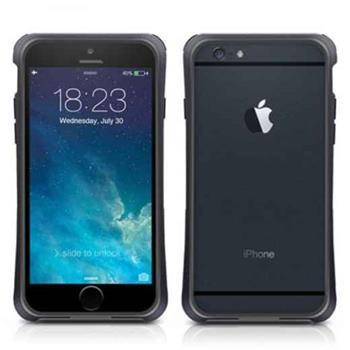 Macally IronRim pouzdro typu bumper pro Apple iPhone 6 6S černý