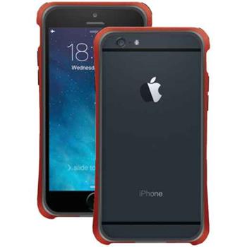 Macally IronRim pouzdro typu bumper pro Apple iPhone 6 / 6S červený