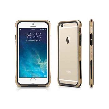 Macally IronRim pouzdro typu bumper pro Apple iPhone 6 / 6S zlatý