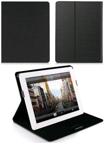 Macally Slim Folio Case obal a stojánek pro Apple iPad AIR černý