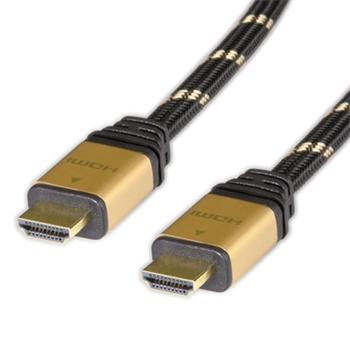 MacPower GoldLine HDMI M/ M kabel norma 1.4 , zlacené kontakty 10m