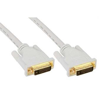 MacPower Premium Dual Link DVI kabel DVI-DVI M/M 3M , zlacený
