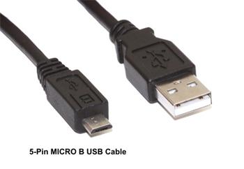 MacPower USB kabel USB A na Micro B kabel 1m
