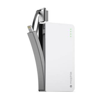 Mophie Power Reserve - externí baterie pro iPhone/iPod s lightning konektorem bílá 1350mAh