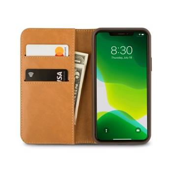 Moshi Overture Wallet ochranné pouzdro pro Apple iPhone 11 Pro - Luna Pink