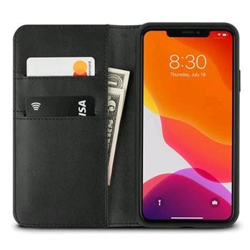 Moshi Overture Wallet ochranné pouzdro pro Apple iPhone 11 Pro Max - Jet Black