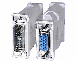 OEM DVI - VGA adaptér - GEN-DVI-2-VGA