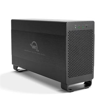 OWC Mercury Elite Pro Dual Thunderbolt 2 externí box RAID pro 2 x HDD 2xTB2 a 1xUSB 3.2 OWCTB2U3MED0GB