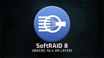 OWC SoftRAID 8 Premium utility RAID+ monitoring pro PC / Mac OS X - 1rok