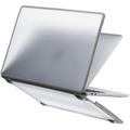 Pevný plastový obal pro Apple MacBook Air 13,6" A2681 M2 A3113 M3 A3240 M4 šedo-průhledný