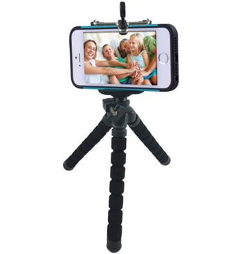 Rollei Selfie Mini Tripod flexibilní stativ trojnožka s držákem pro iPhone a jiné smarphony