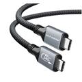 ULT USB4 USB-C 40Gbit kabel  M-M  až 240W, až 8K@60Hz - 80cm opletený