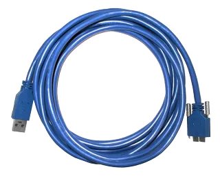 Unibrain USB 3.0 A na Micro B průmyslový kabel s upevněním screw lock 1m