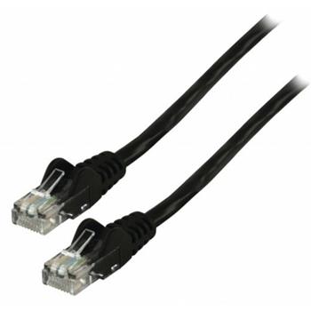 UTP patch cord kabel Cat6 1m černý - UTP-CAT6-01M-BLK